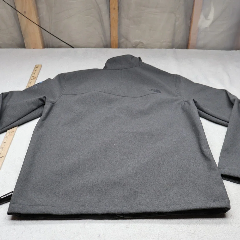 North Face Jacket Men Large Grey Apex Bionic Windwall Softshell Rain Hiking LOGO
